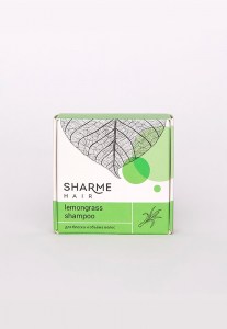 Натуральный твердый шампунь Sharme Hair Lemongrass (Лемонграсс)